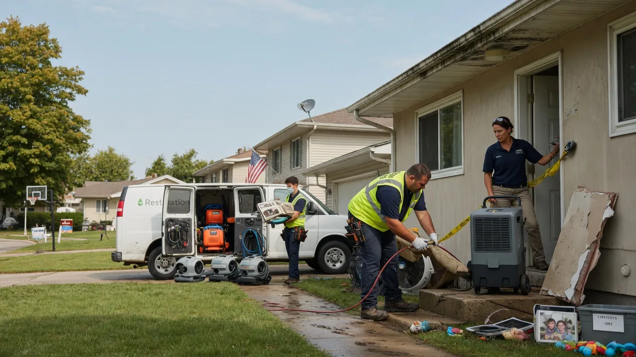 Water Damage Restoration in Lakeview, MI near me